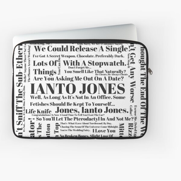 Ianto Jones Quotes Laptop Sleeve