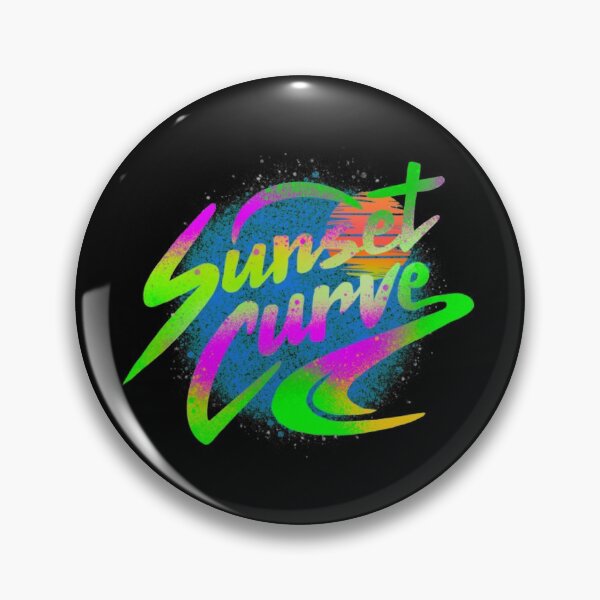 Item preview, vintage retro sunset curve designed and sold by JonesErin.