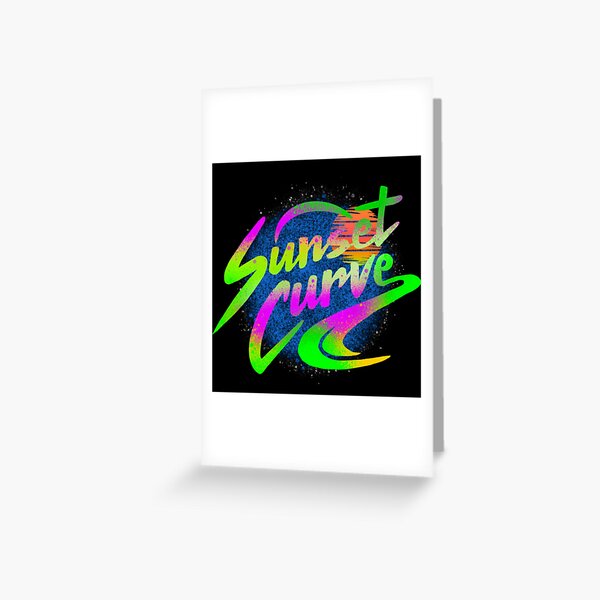 Item preview, vintage retro sunset curve designed and sold by JonesErin.