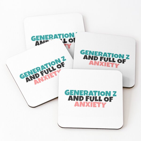 Item preview, Generation Z and Full of Anxiety designed and sold by LifeAsGeneration Z.