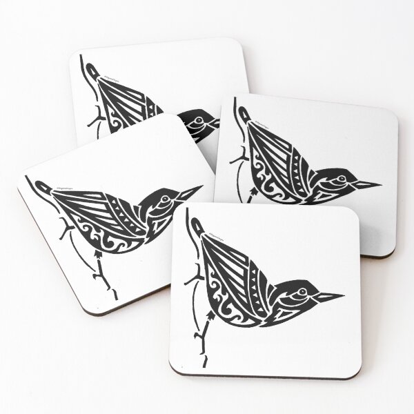 Item preview, Nuthatch Tribal Design  designed and sold by KitayamaDesigns.