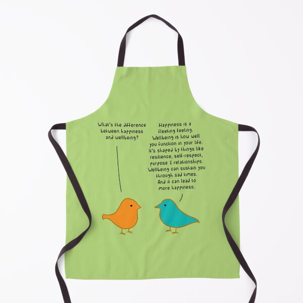 Item preview, Happiness vs Wellbeing - Pear designed and sold by ImperfectLife.