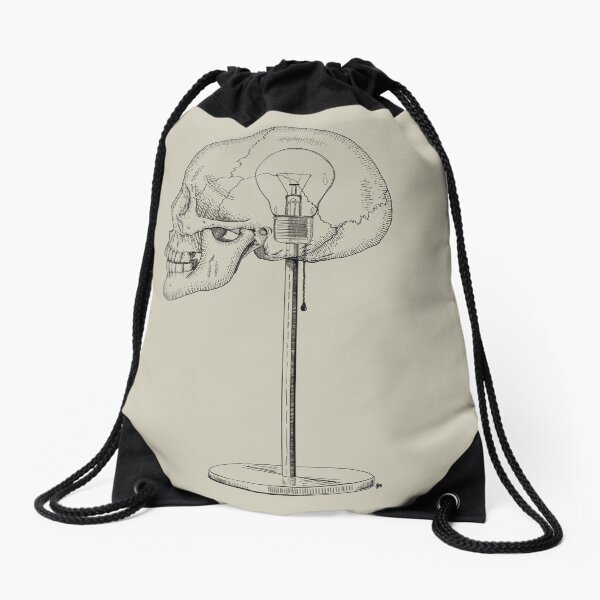 Light Bulb Moment Drawstring Bag