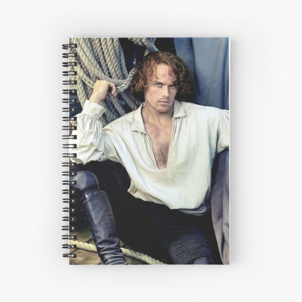 Sam Heughan Spiral Notebook