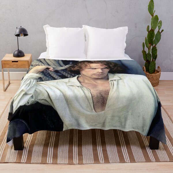 Sam Heughan Throw Blanket