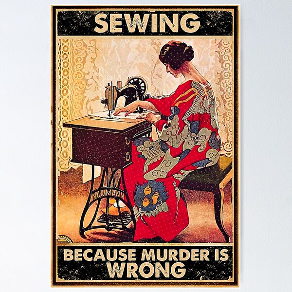 Mid adult woman sewing clothes with a sewing machine Poster Print - Item #  VARSAL2551677 - Posterazzi