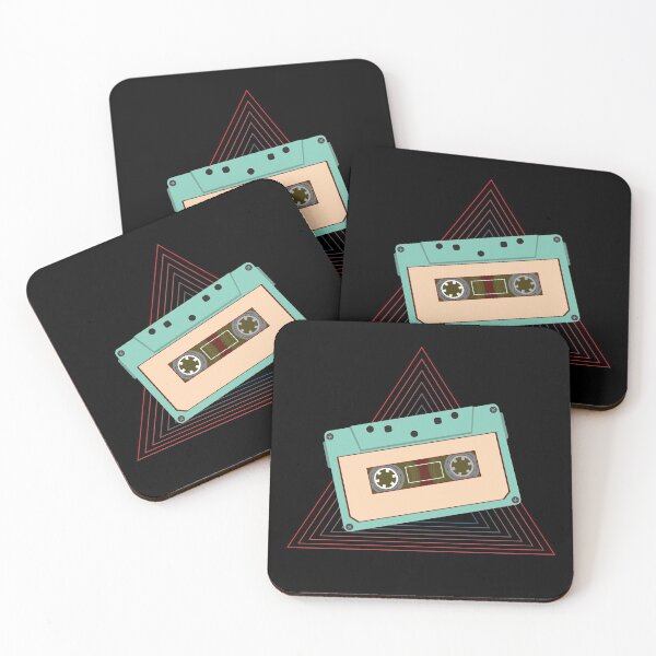 Item preview, Retro Vintage Cassette Tape Retrowave Synthwave designed and sold by ghost888.