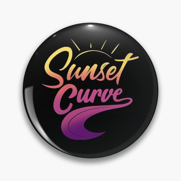 Item preview, vintage retro sunset curve designed and sold by RussellRoss.