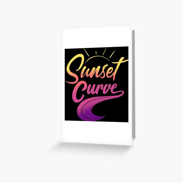 Item preview, vintage retro sunset curve designed and sold by RussellRoss.