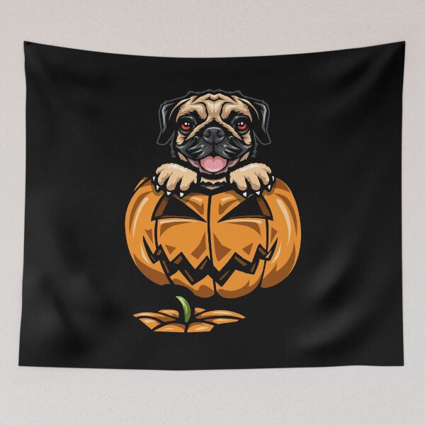 Item preview, Pug Pumpkin designed and sold by IPRINT Clothing.