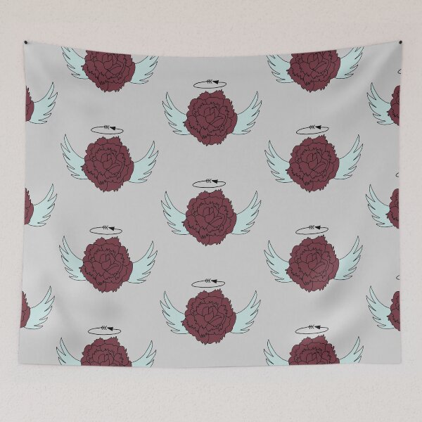 Item preview, Angel carnation with arrow halo designed and sold by fireyramekin1.