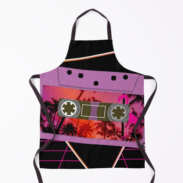 Item preview, Retrowave Synthwave Grid Cassette Tape designed and sold by ghost888.