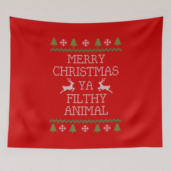 Item preview, Merry Christmas Ya Filthy Animal designed and sold by Primotees.