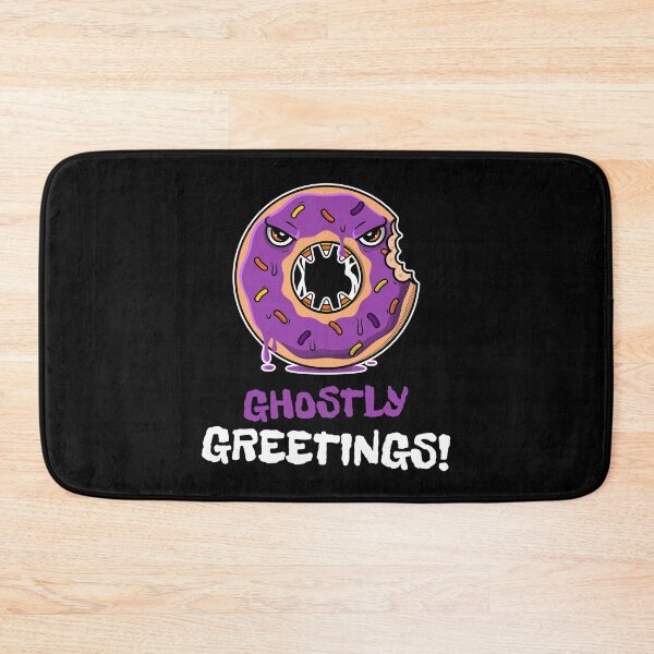 Item preview, Monster Donut Ghostly Greetings Halloween 2020  designed and sold by Happy-PrintZ.