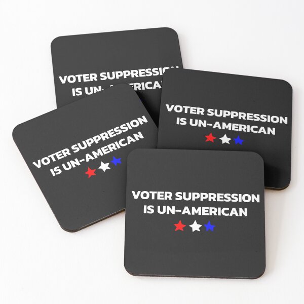 Item preview, Voter Suppression Is Un-American designed and sold by Chubuter.