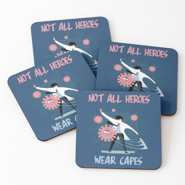 Item preview, Not All Heroes Wear Capes! designed and sold by Mountivate.