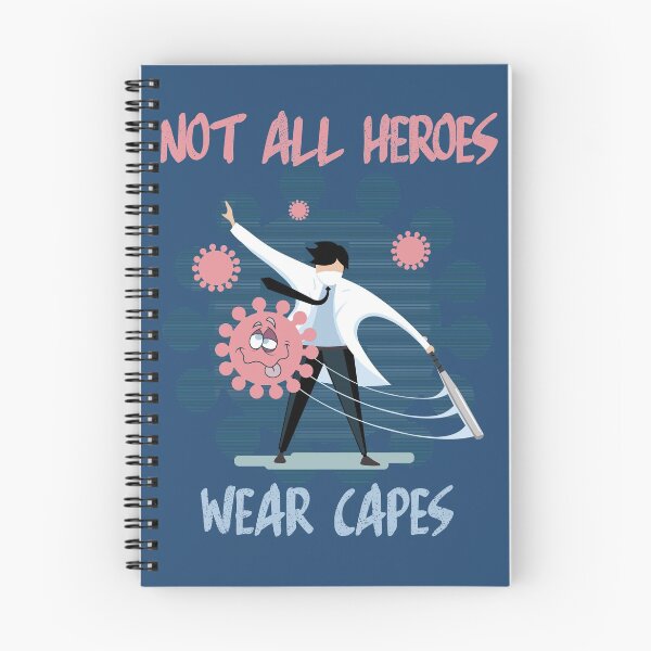 Item preview, Not All Heroes Wear Capes! designed and sold by Mountivate.