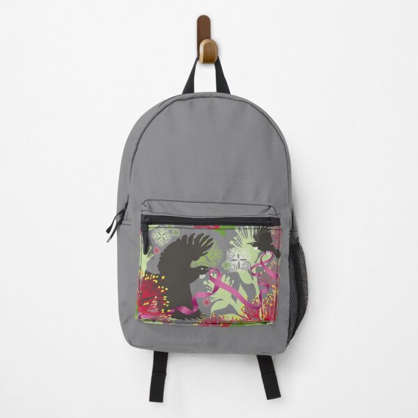 Item preview, Flying Tuis, Pink Ribbon and Pohutukawas designed and sold by iskamontero.