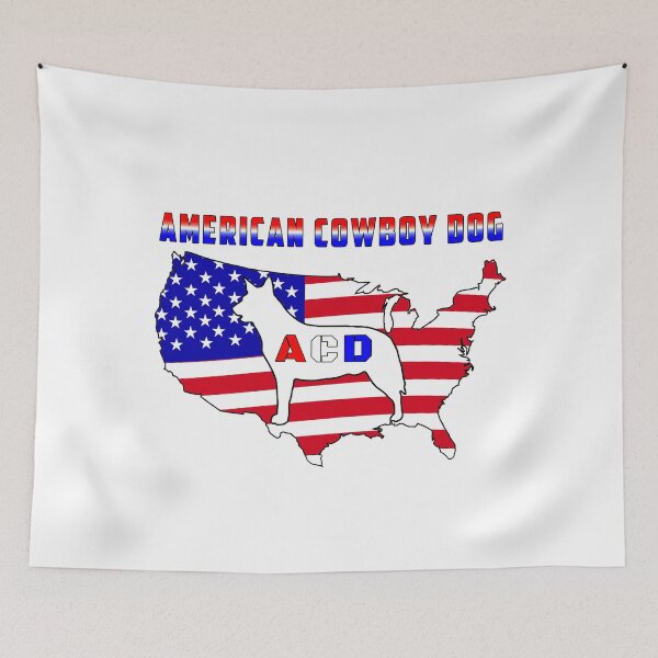 Item preview, American Cowboy Dog (ACD) Heeler Australian Cattle Dog designed and sold by sidehustledog.
