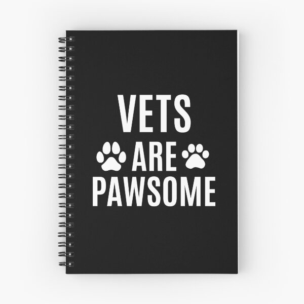 Aperçu de l'œuvre Les vétérinaires sont pawsome, drôle de vétérinaire, drôle de vétérinaire, vétérinaire créée et vendue par AAMDesigns.