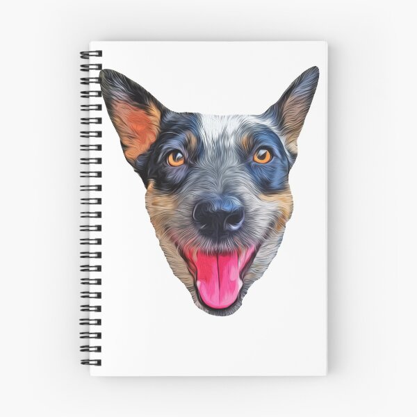 Artikelvorschau, Heeler Gesicht des großen australischen Viehhundes (ACD) entworfen und verkauft von sidehustledog.