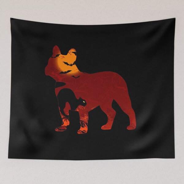 Item preview, Halloween French Bulldog, Frenchie Halloween, Frenchie Dog Halloween designed and sold by FunShirtDesigns.