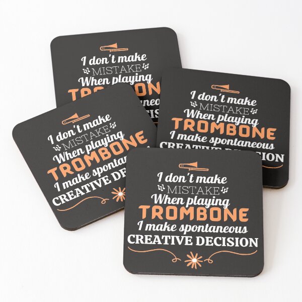 Item preview, I Don't Make Mistake When Playing Trombone designed and sold by AscendMerch.