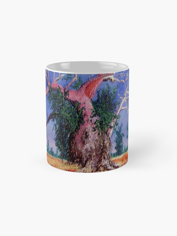Alternate view of Outback Boab Tree - Print of Oil on canvas original artwork Mug