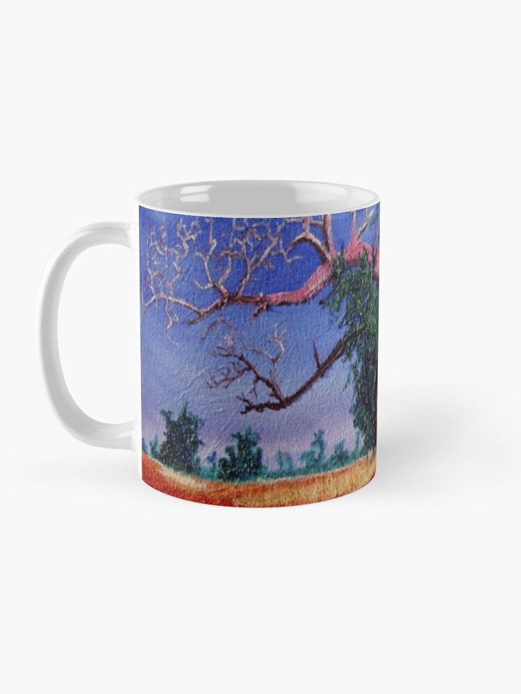 Alternate view of Outback Boab Tree - Print of Oil on canvas original artwork Mug