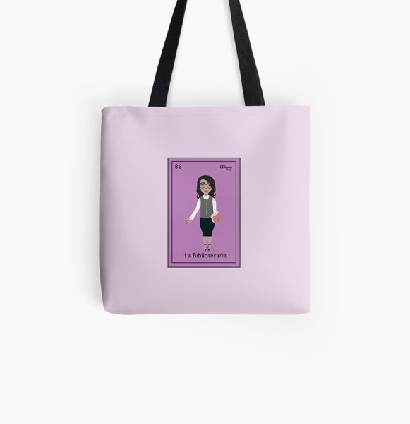 La Bibliotecaria All Over Print Tote Bag