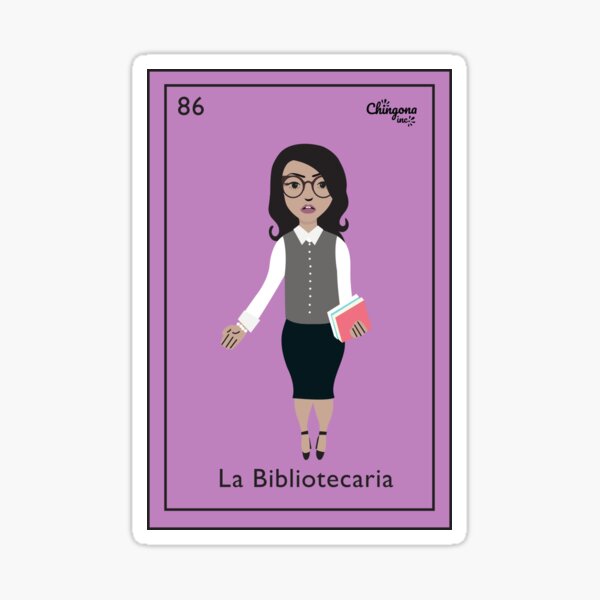 La Bibliotecaria Sticker