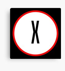 X Files X Canvas Print