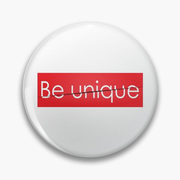 Item preview, Be Unique Red designed and sold by VikiQuick.