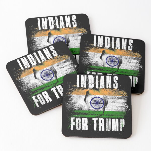 Item preview, Indians For Trump - Trump 2020 Patriotic Flag designed and sold by ockshirts.