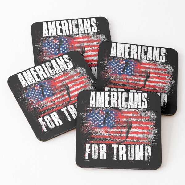 Item preview, Americans For Trump - Trump 2020 Patriotic Flag designed and sold by ockshirts.