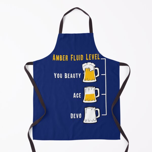 Item preview, Amber Fluid Level Australian Funny Beer Drinking Graphic designed and sold by UrTops.