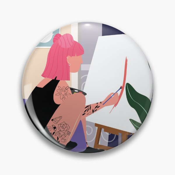 Item preview, Pink Hair designed and sold by Zeindee.