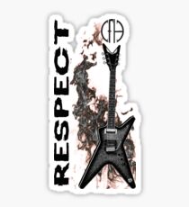 pantera cfh respect guitar Sticker