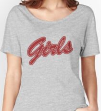 Girls (Red) Women's Relaxed Fit T-Shirt