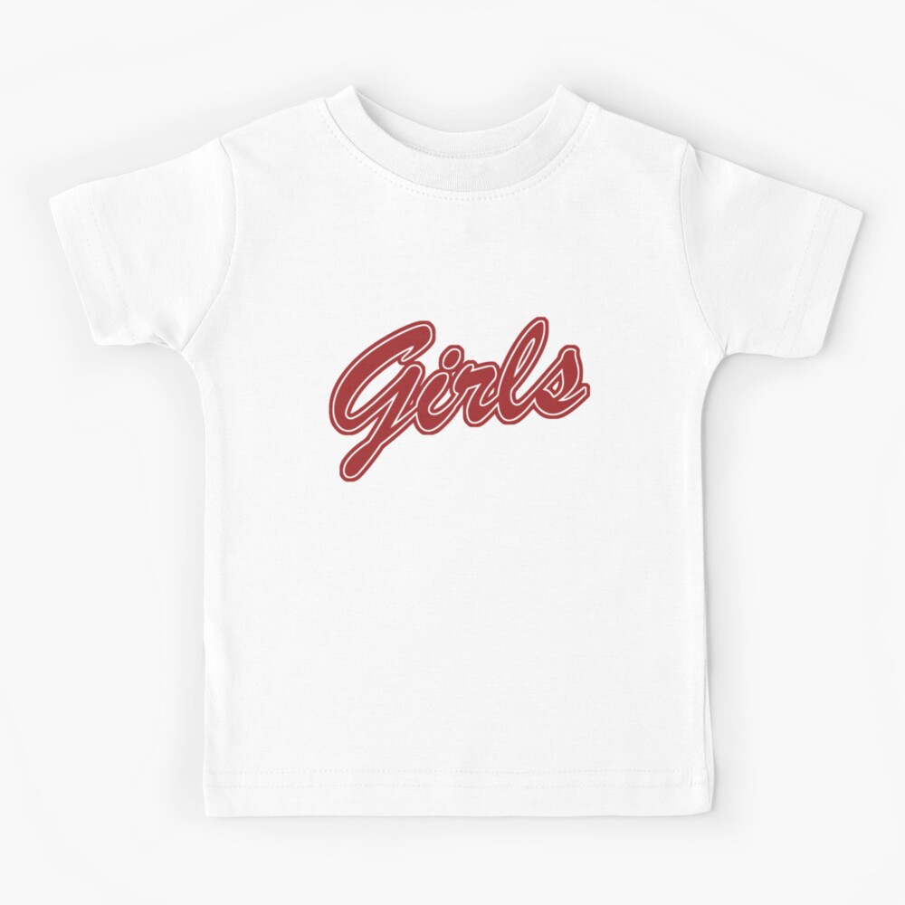 "Girls (Red)" Kids TShirt by gpunch Redbubble