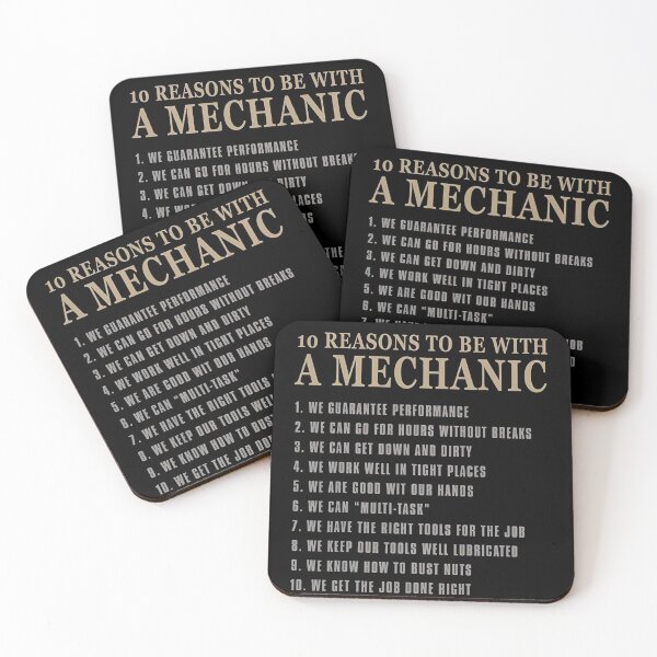 Item preview, Reasons To Be With A Mechanic designed and sold by Scarlettole137.
