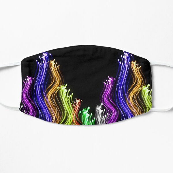 NEON BOLTZ Flat Mask