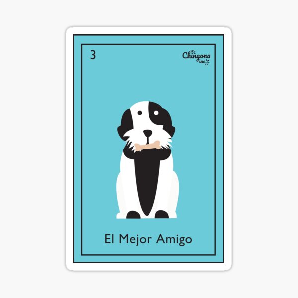 El Mejor Amigo Sticker