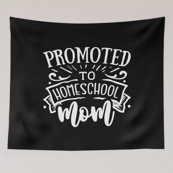 Item preview, Promoted To Homeschool Mom designed and sold by TopDawgDesigns.
