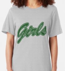 Mädchen (Grün) Slim Fit T-Shirt