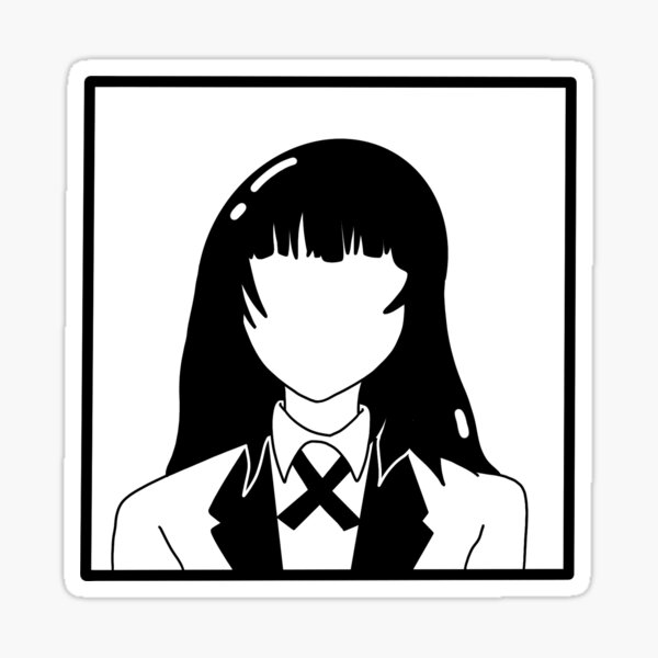 Item preview, minimalist yumeko designed and sold by PastelThorns.