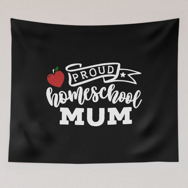 Item preview, Proud Homeschool Mum designed and sold by TopDawgDesigns.