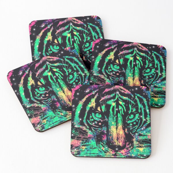 Item preview, Tiger Galaxy Nebula Art Pattern designed and sold by MeltonStoreCo.
