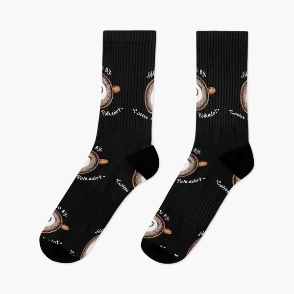 Item preview, Fueled By Coffee and Polkadot (DOT) designed and sold by Bitcoin-Fashion.