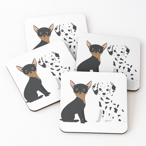 Item preview, Two black and white puppy designed and sold by Dawnstore.